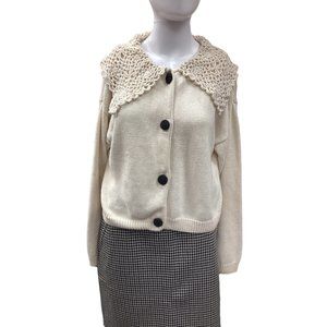 Collared Cardigan by My size Med SKU 645